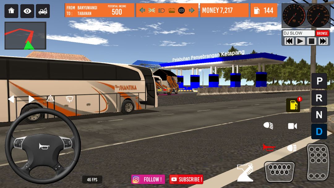 Screenshot of IDBS Indonesia Truck Simulator