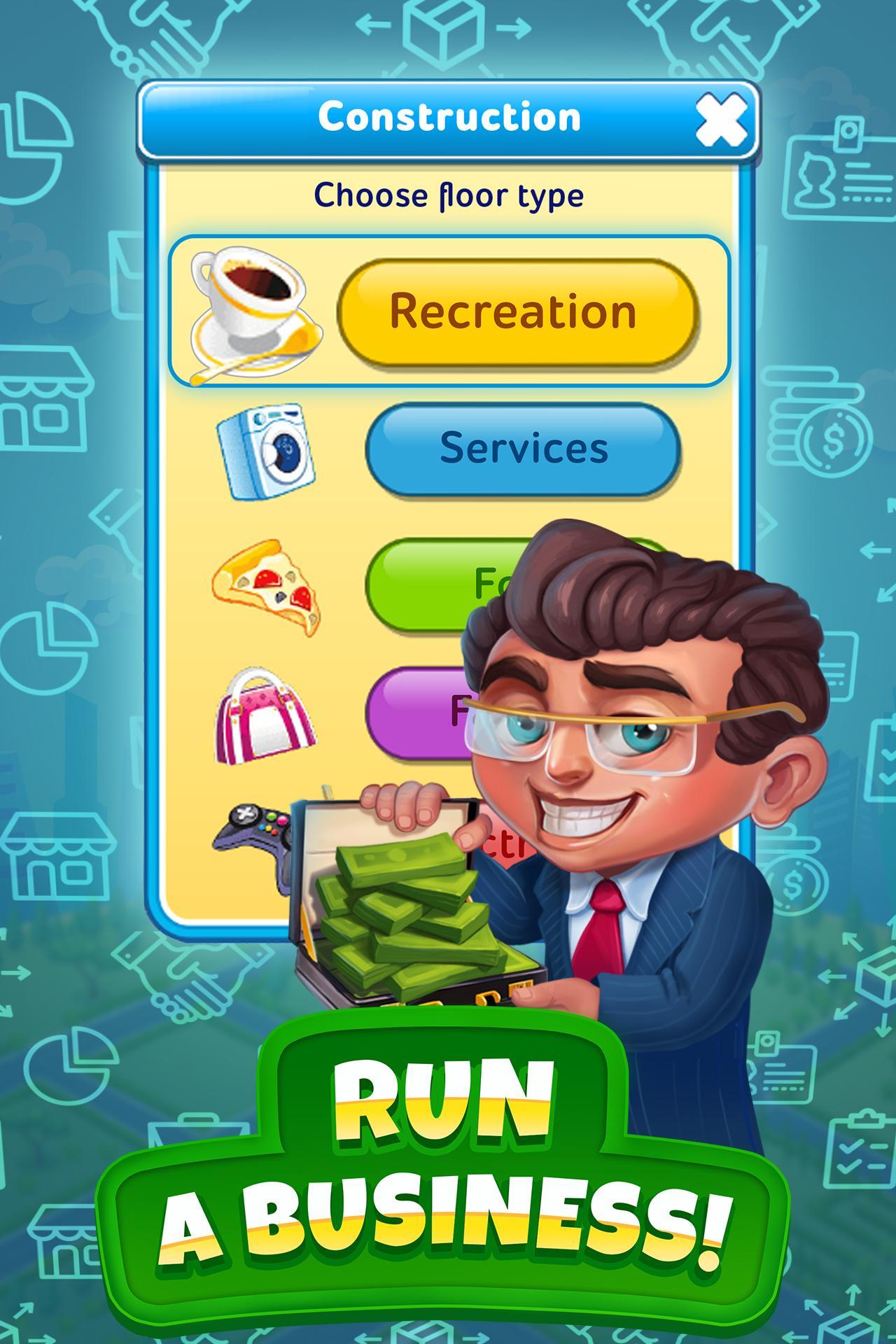 Pocket Tower－Hotel Builder Game Screenshot