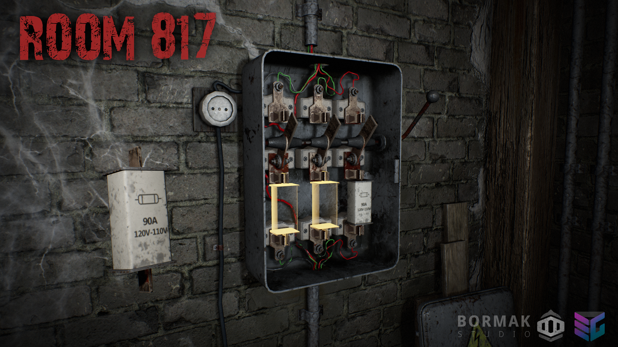 Room 817: 무서운 탈출 생존 공포 게임 스크린 샷