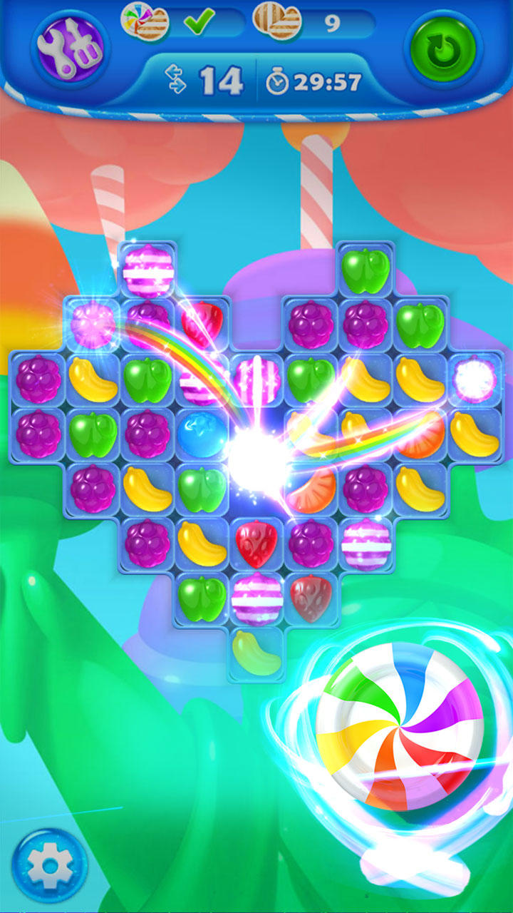 Скриншот игры 糖果消除大师