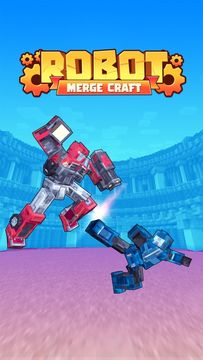 Craft Robot: Merge Block Game Screenshot