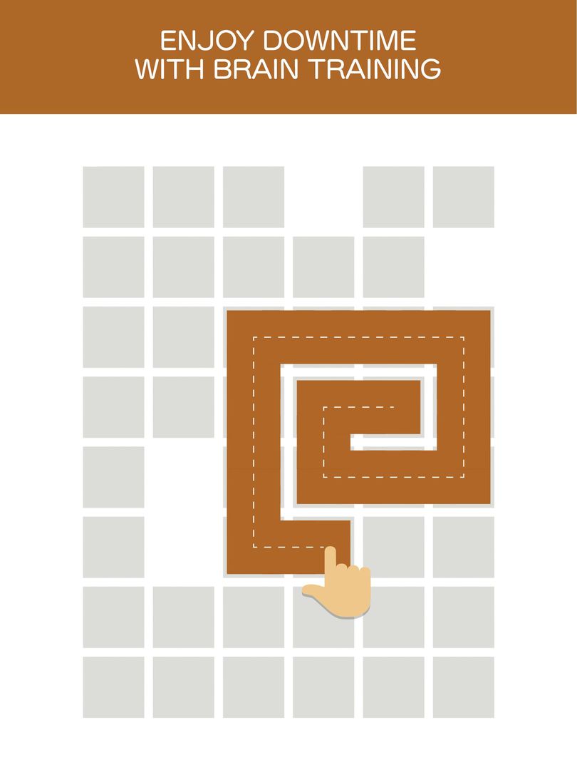Fill - one-line puzzle game screenshot game