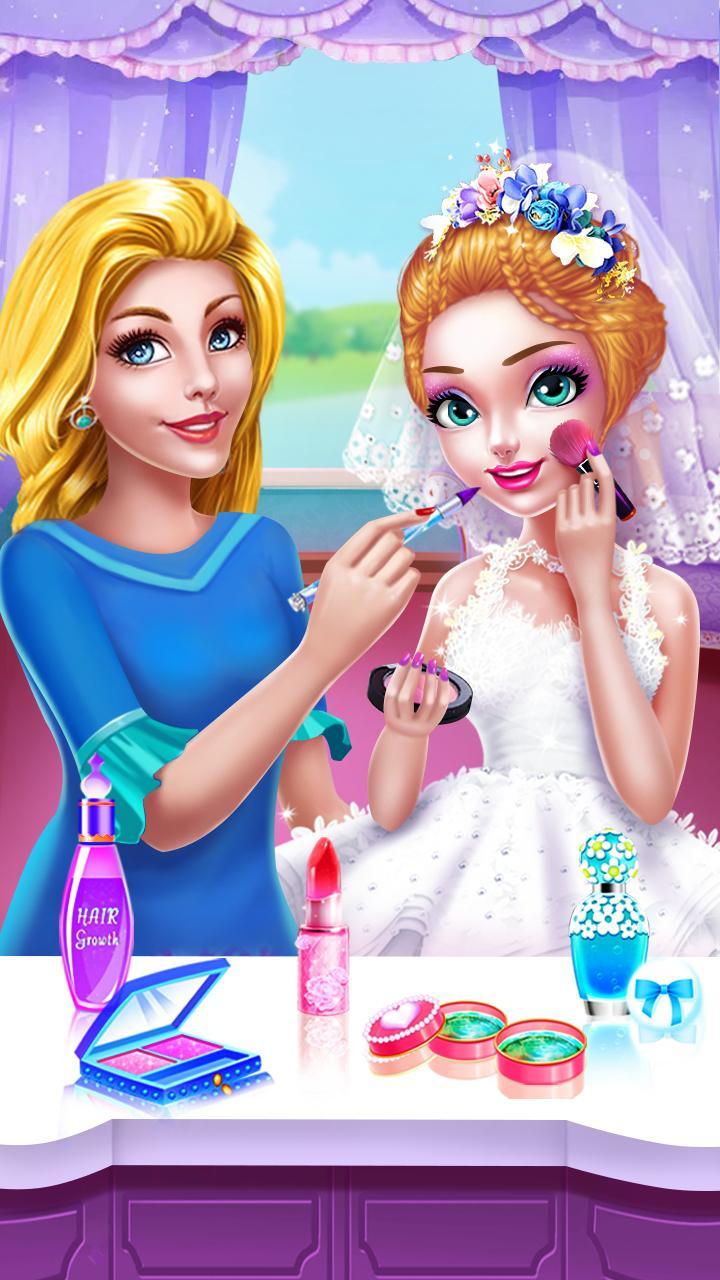 Screenshot of Fashion Wedding Makeover Salon