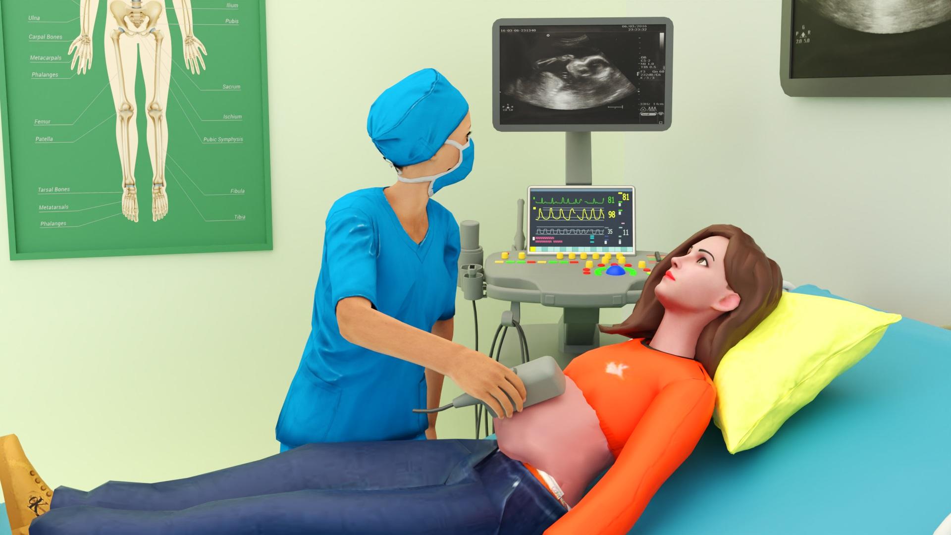 Pregnant Mom Happy Family Game Game Screenshot