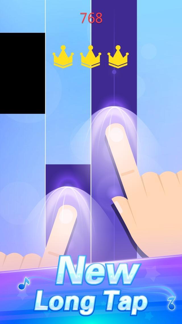 White Tiles 2 : Piano World Game Screenshot