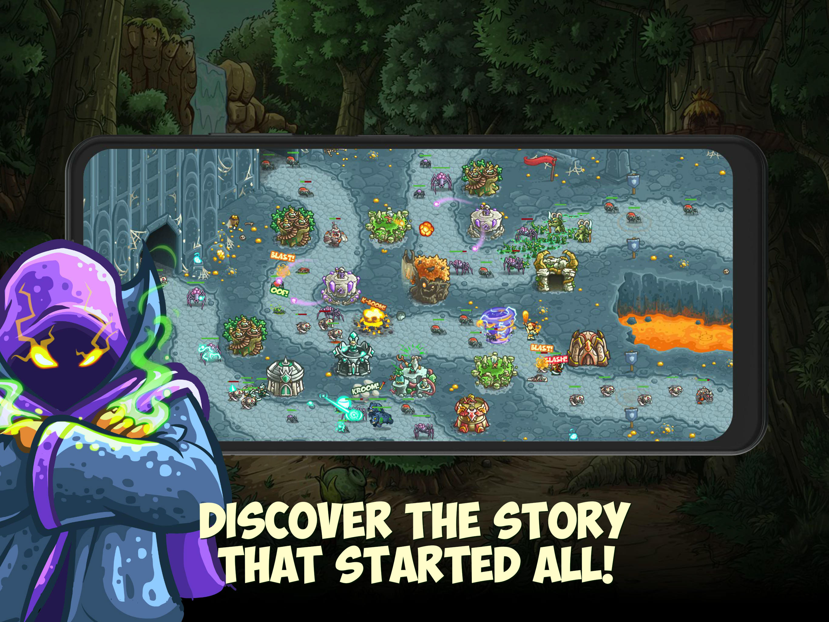 Kingdom Rush Origins TD Game Screenshot