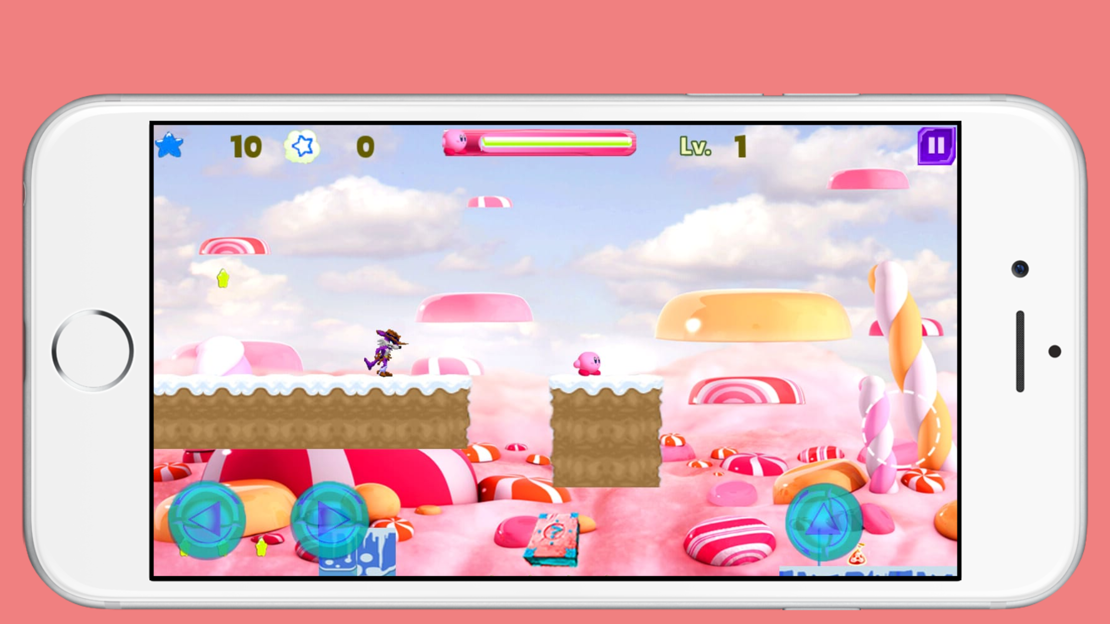 Screenshot of Super Kirbyi Adventure