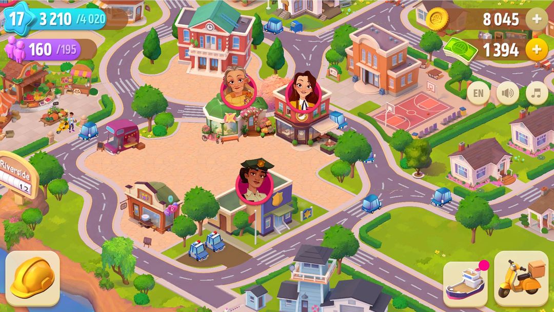 Riverside: Farm and City 게임 스크린 샷