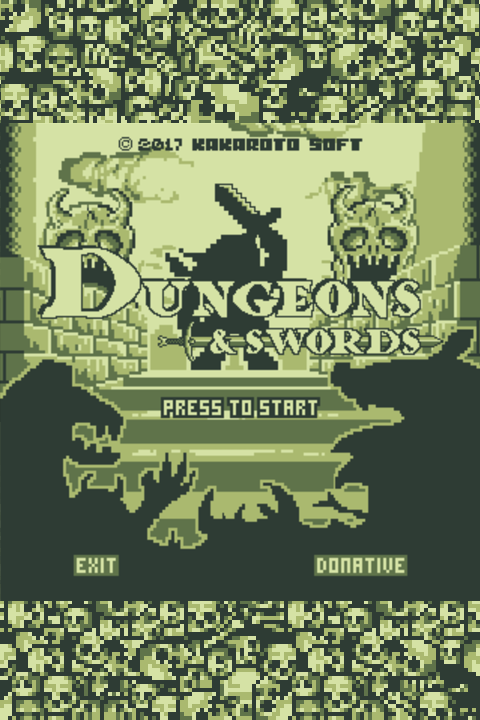 Dungeons & Swords Game Screenshot