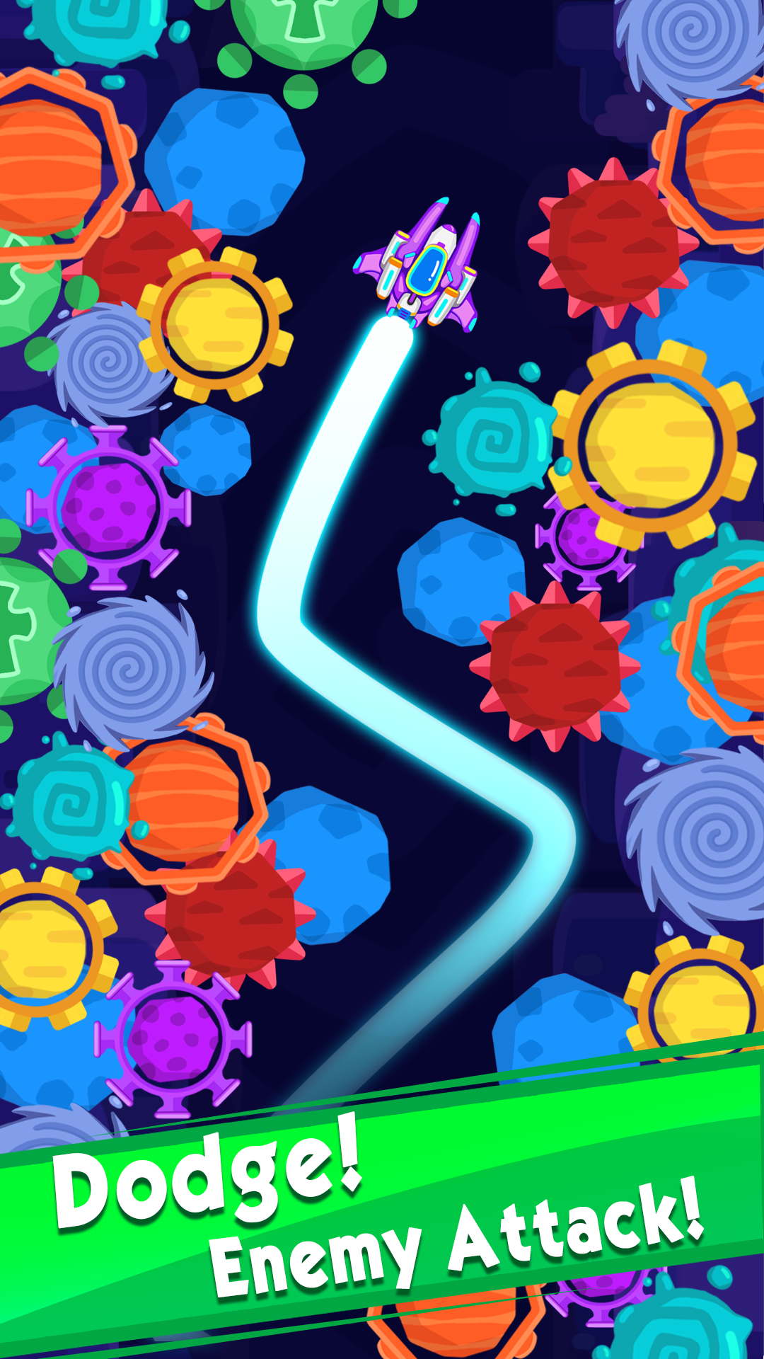 Screenshot of Plane Shooter - Space Attack