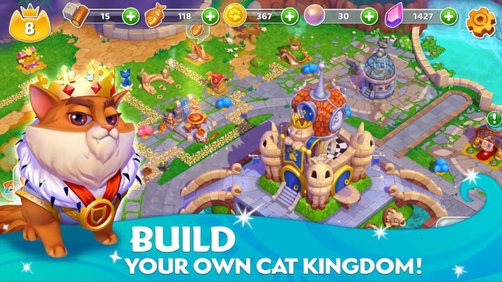 Screenshot 1 of Cats & Magic: Dream Kingdom 1.5.93313