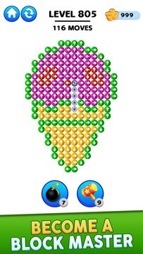 Tap Block Away: 3D Cube Puzzle 게임 스크린샷
