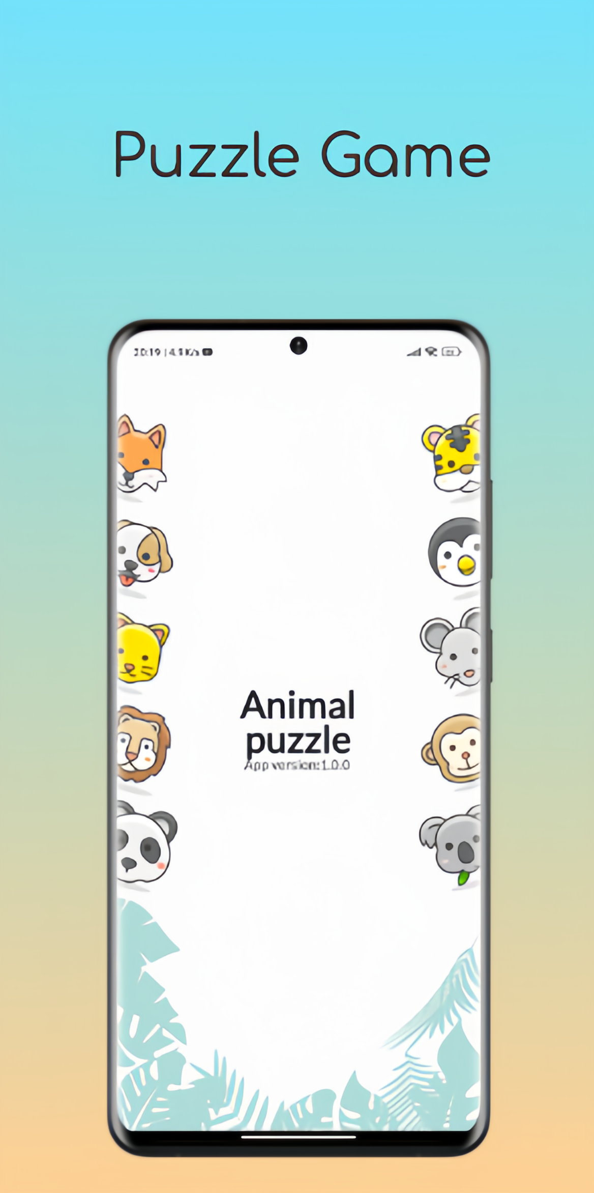 Captura de Tela do Jogo Animal Puzzle