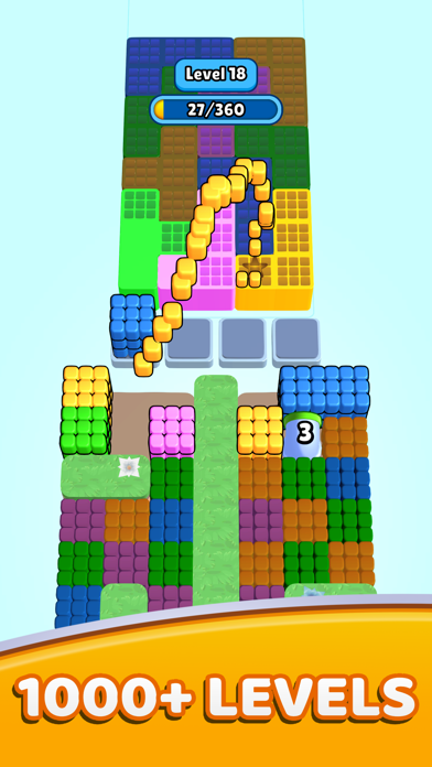 Tetris Jam 3D Game Screenshot