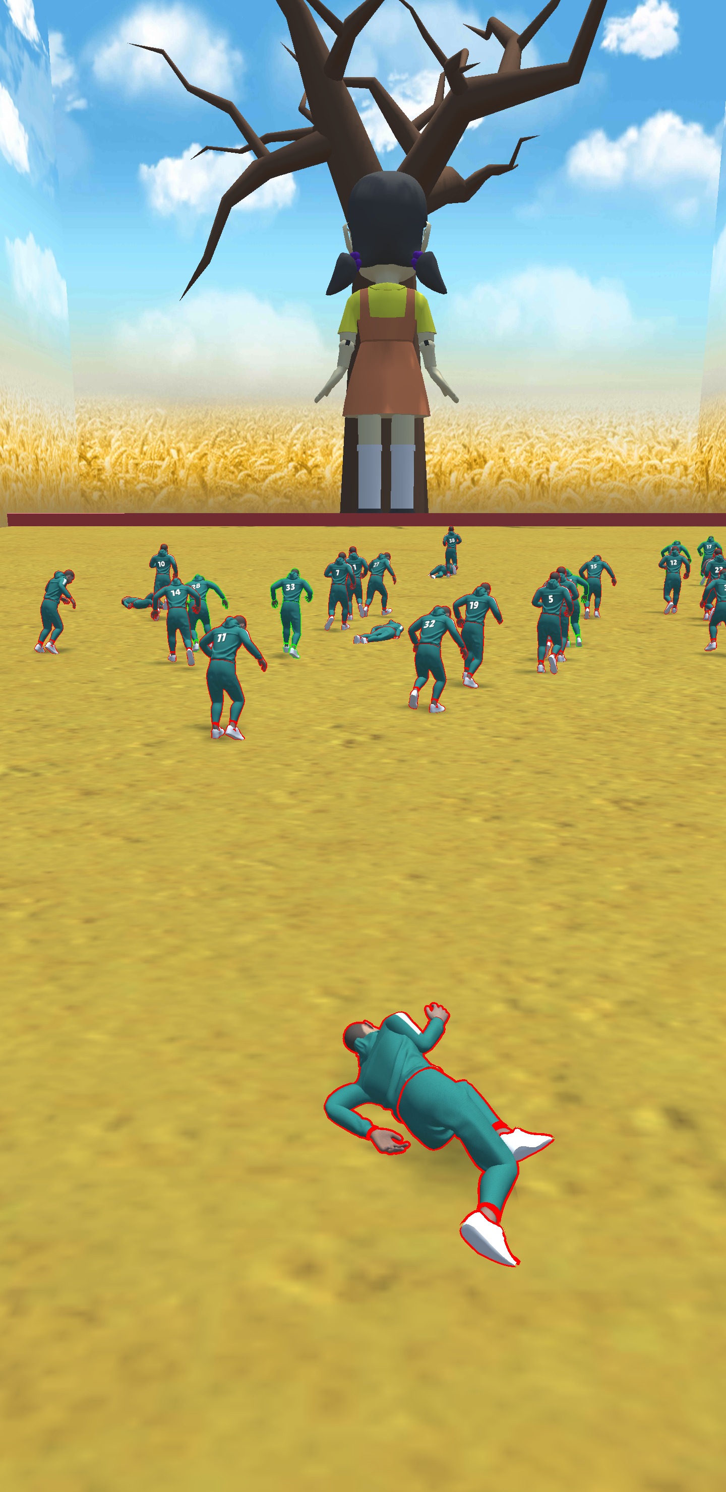 Squid Game 3D Game Screenshot