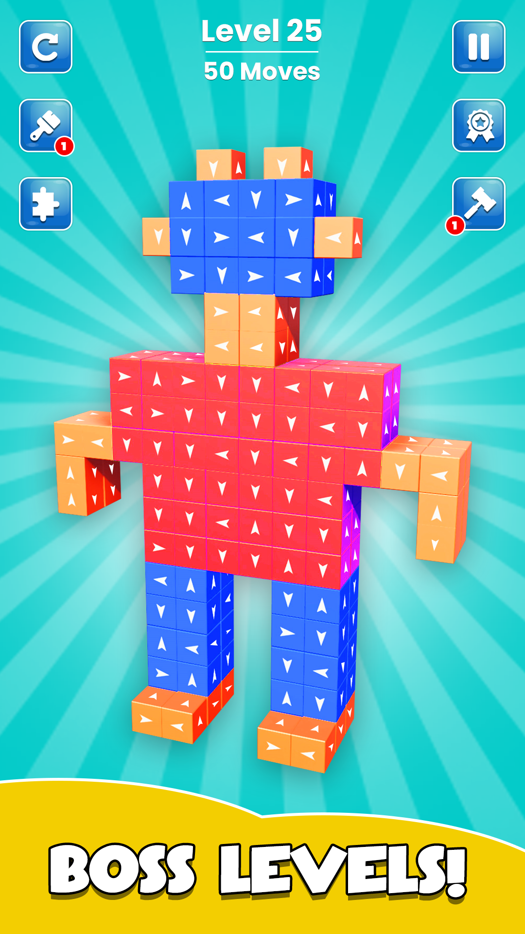 Cuplikan Layar Game Click Away Blocks - Block Game