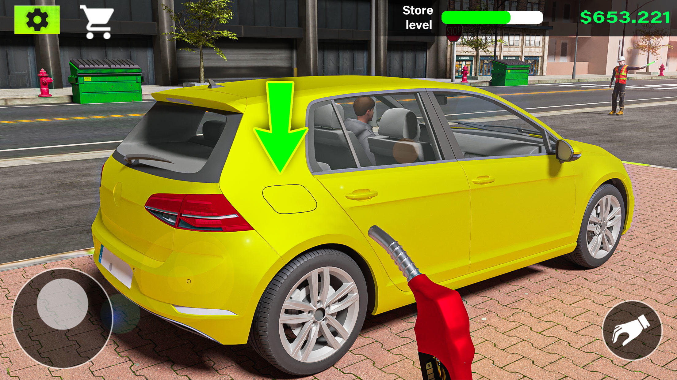 Gas Station Games Simulator ภาพหน้าจอเกม