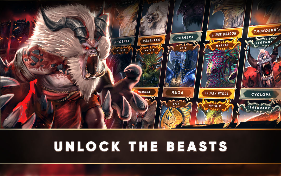 Clash of Beasts: Tower Defense 게임 스크린 샷