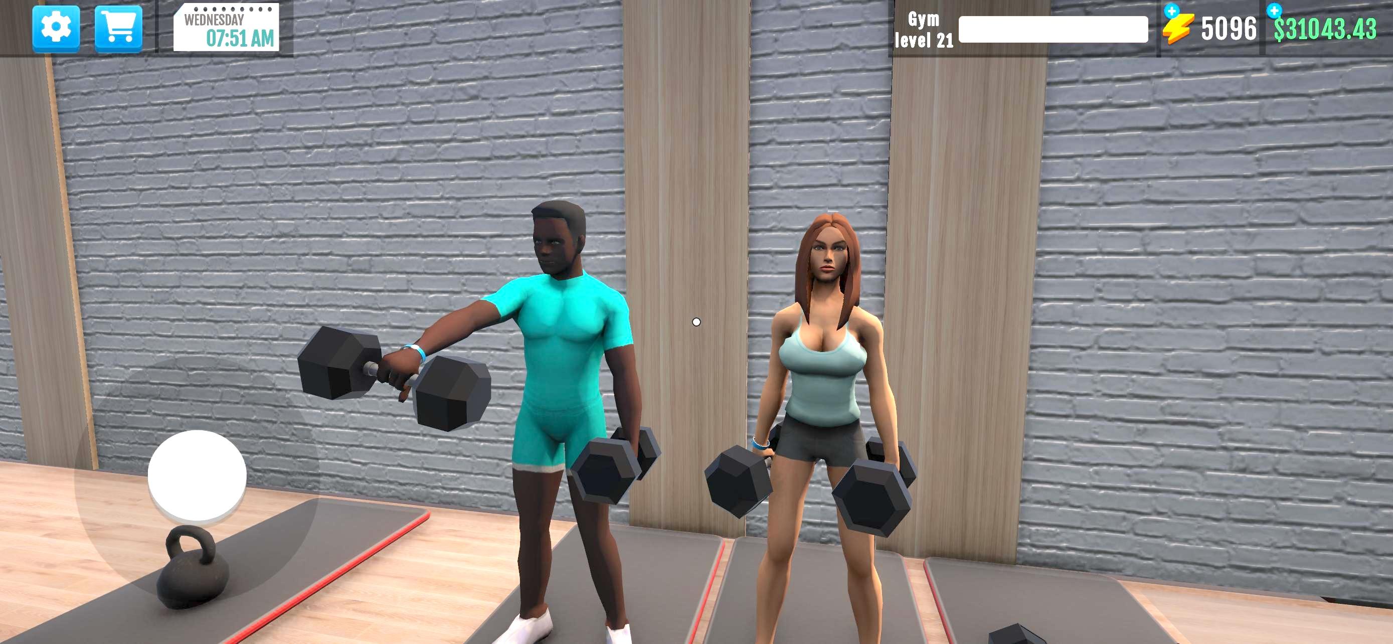 Screenshot 1 of Fitness Gym Simulator Fit 3D 1.0.0