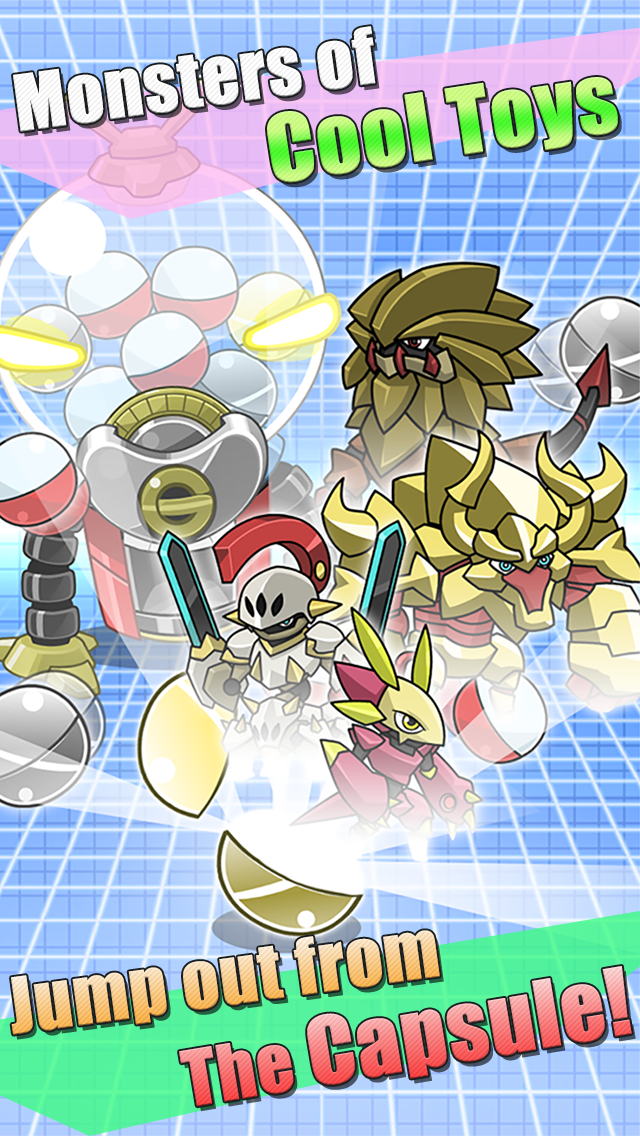 Capsule toy Monsters Game Screenshot