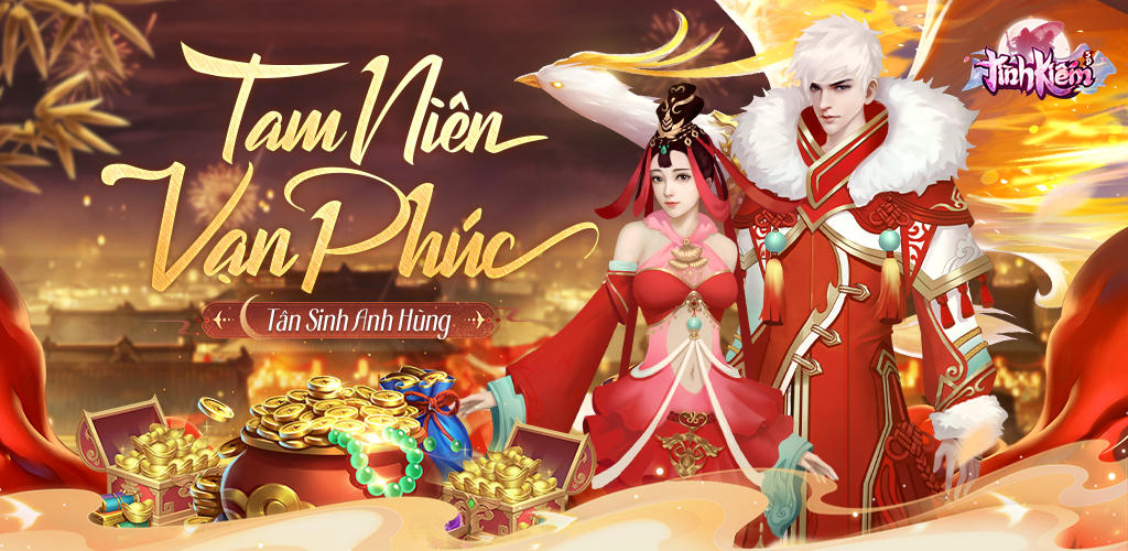 Banner of Love Sword 3D-Tres años de Van Phuc 1.0.64