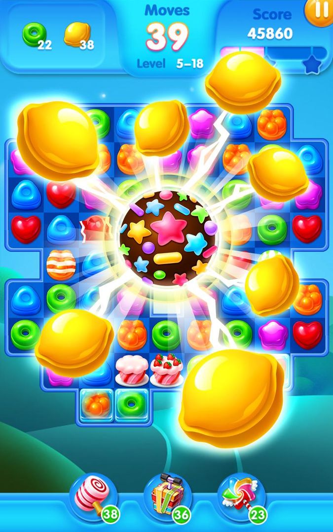 Candy Pop Story : Match 3 screenshot game