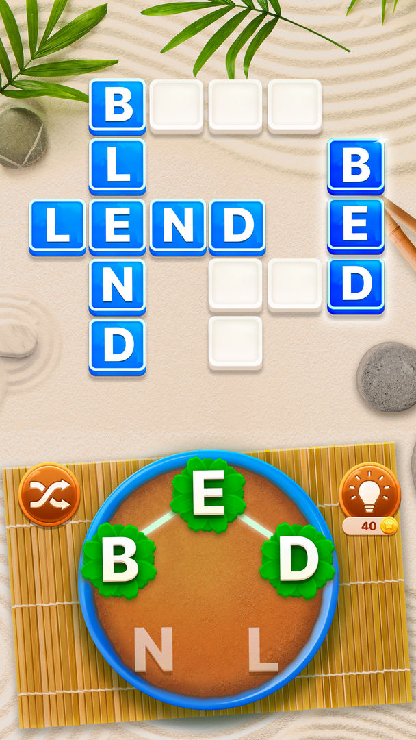 Screenshot of Word Garden : Crosswords