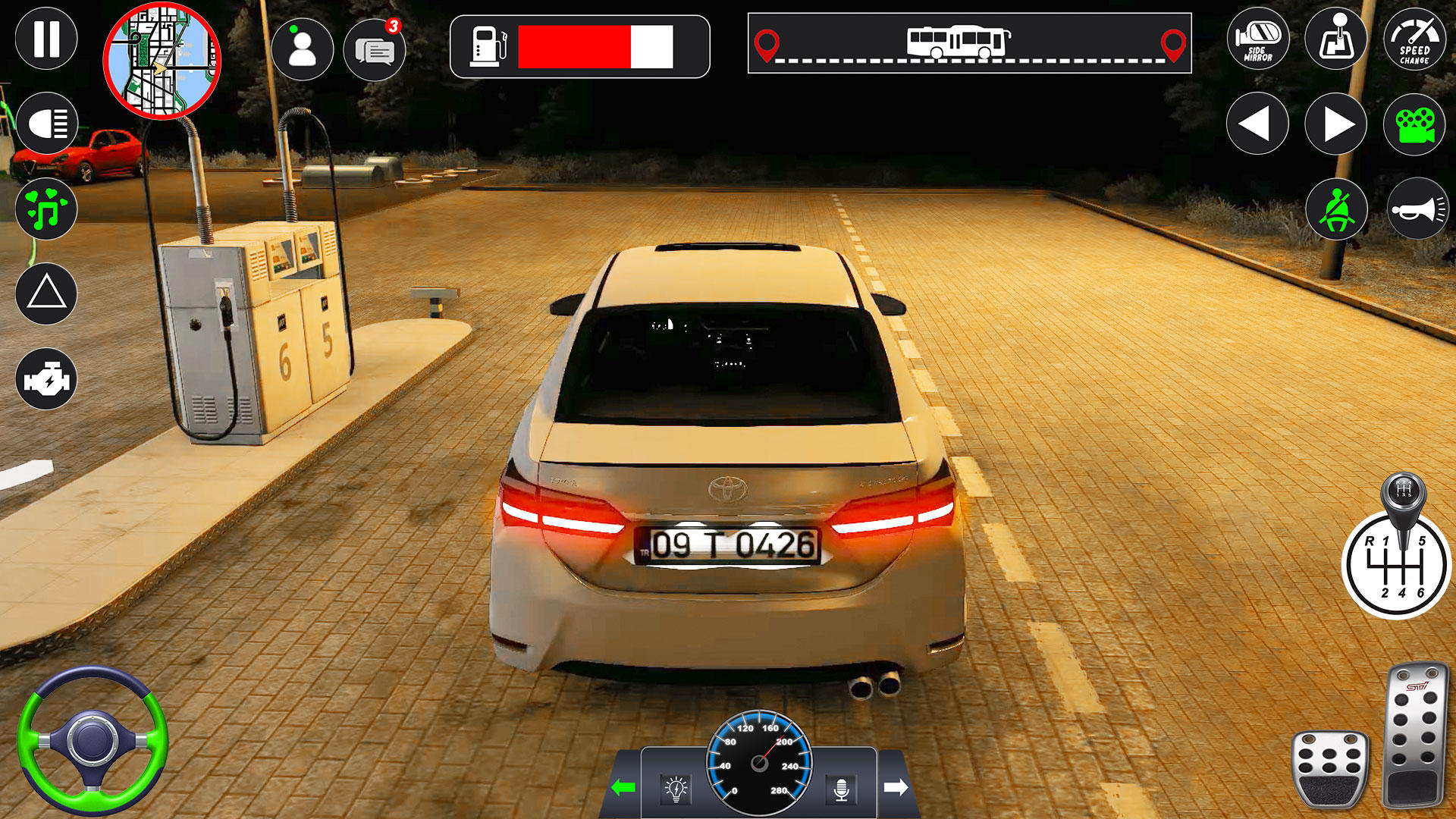 City Car Parking Car Driver 3D Game Screenshot