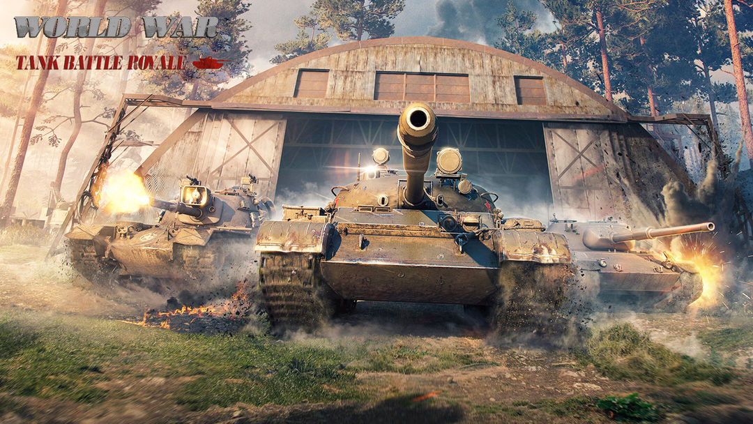 World War Tank Battle Royale screenshot game