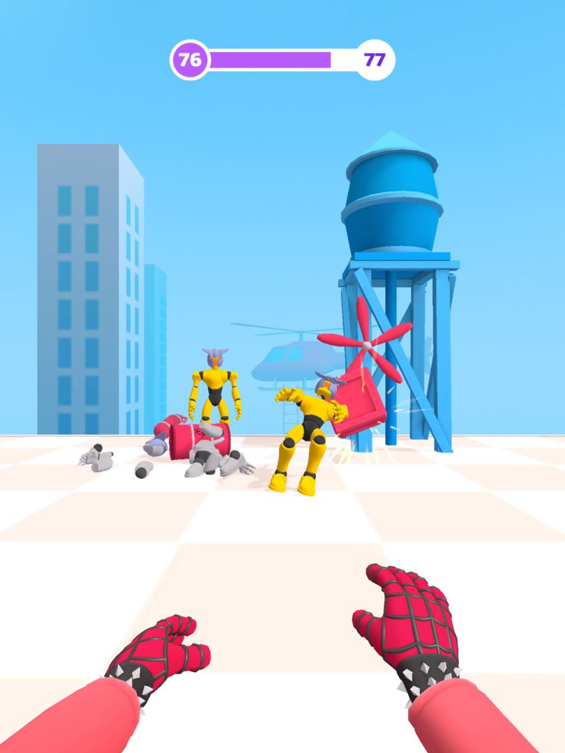 Screenshot of Ropy Hero 3D Action Adventure