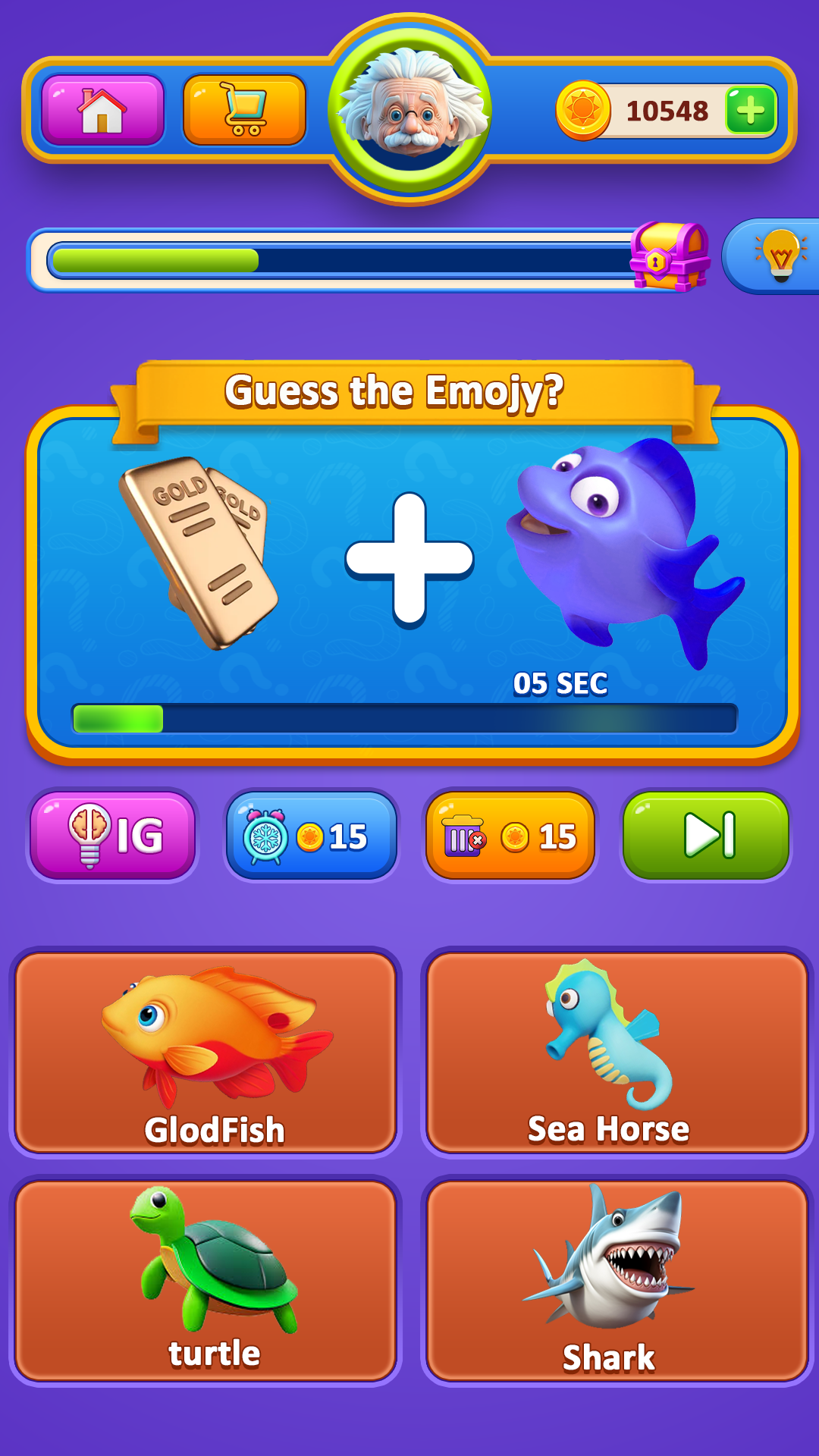 Guess the Quiz: Emoji IQ Games Game Screenshot