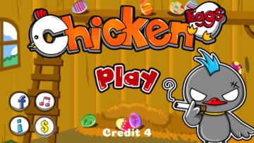 ChickenEggs - touch to crack eggs ASAP Game Screenshot