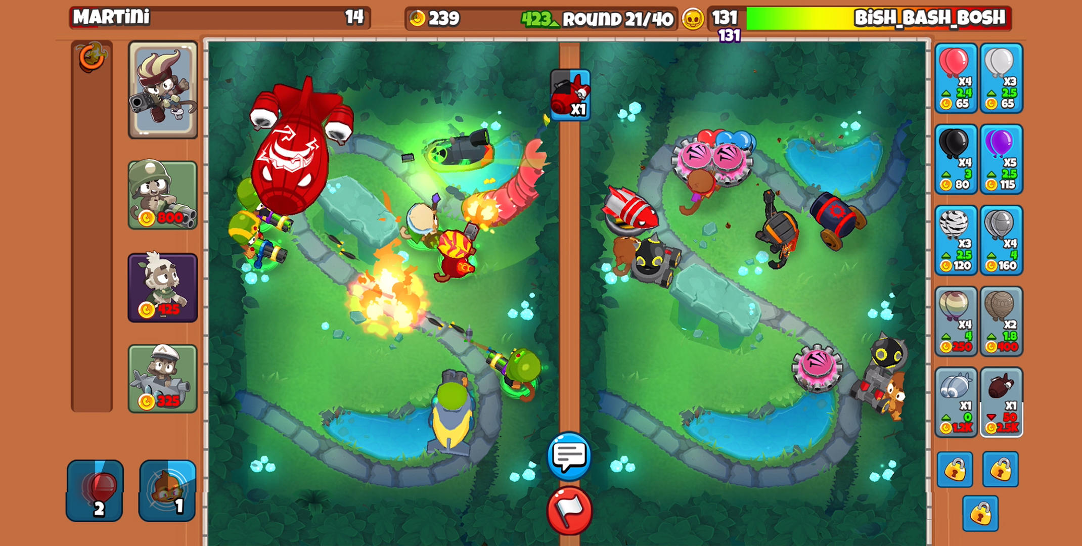 Bloons TD Battles 2 Game Screenshot