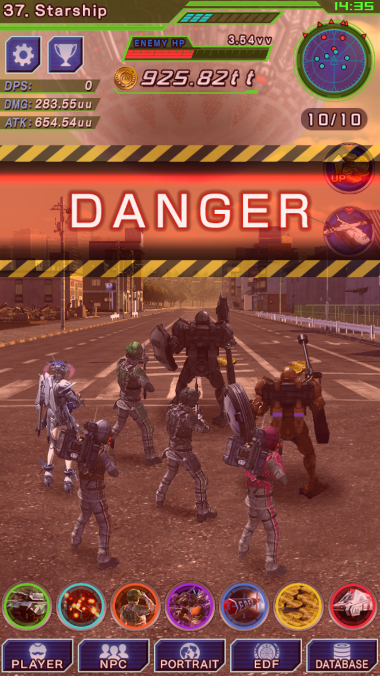 TapWars:EARTH DEFENSE FORCE4.1 Game Screenshot