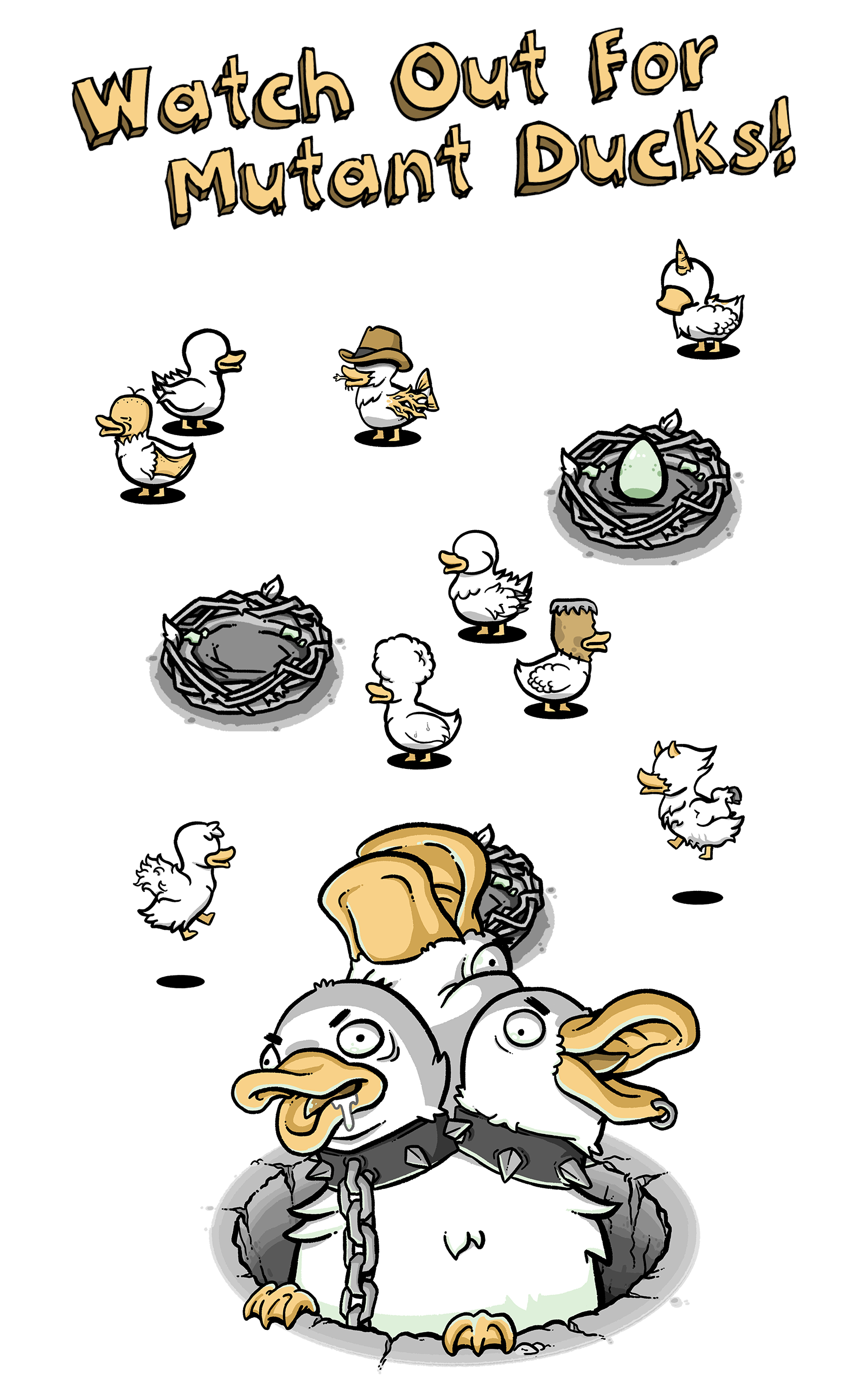 Clusterduck Game Screenshot