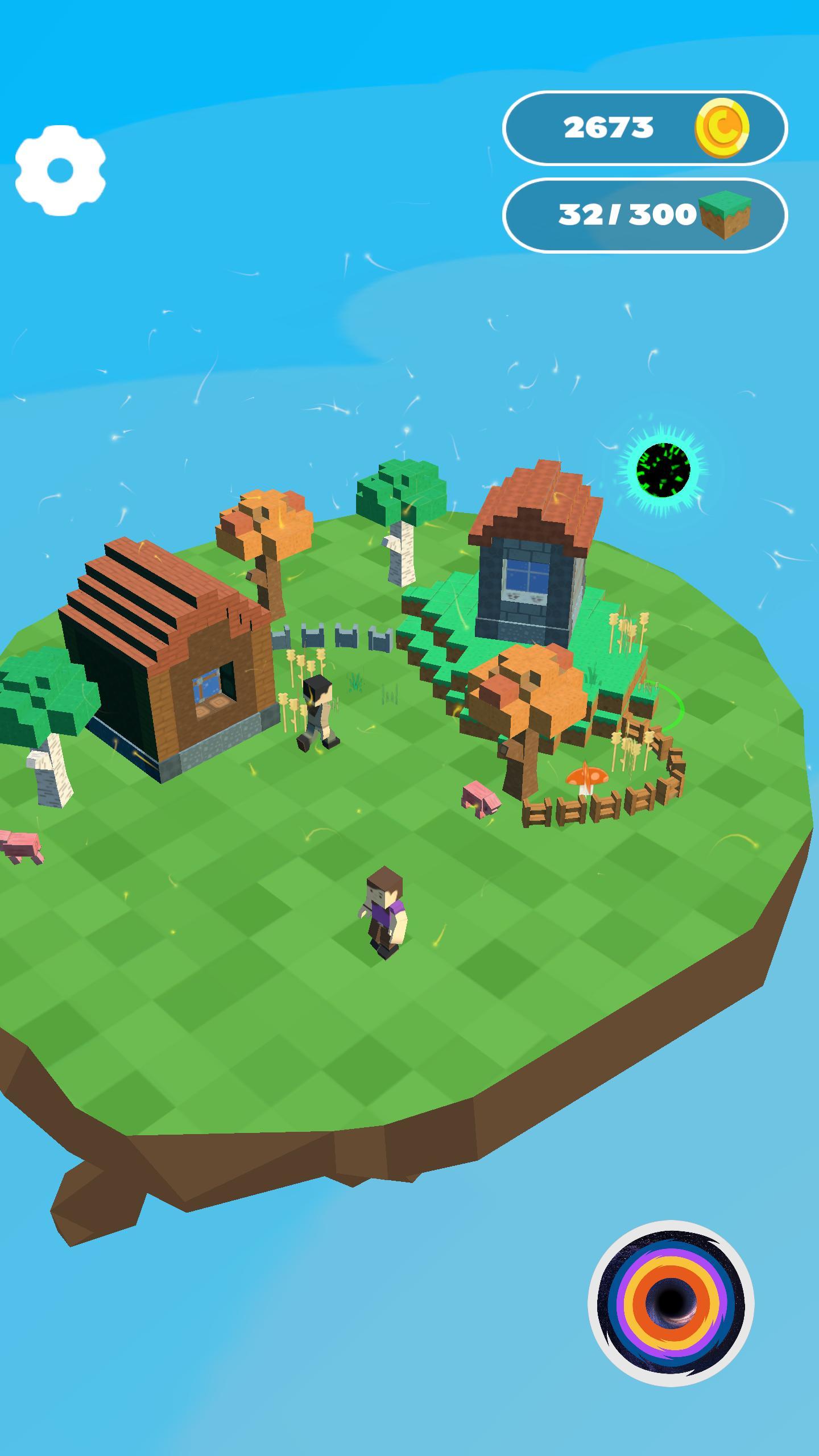Hole Craft Game Screenshot