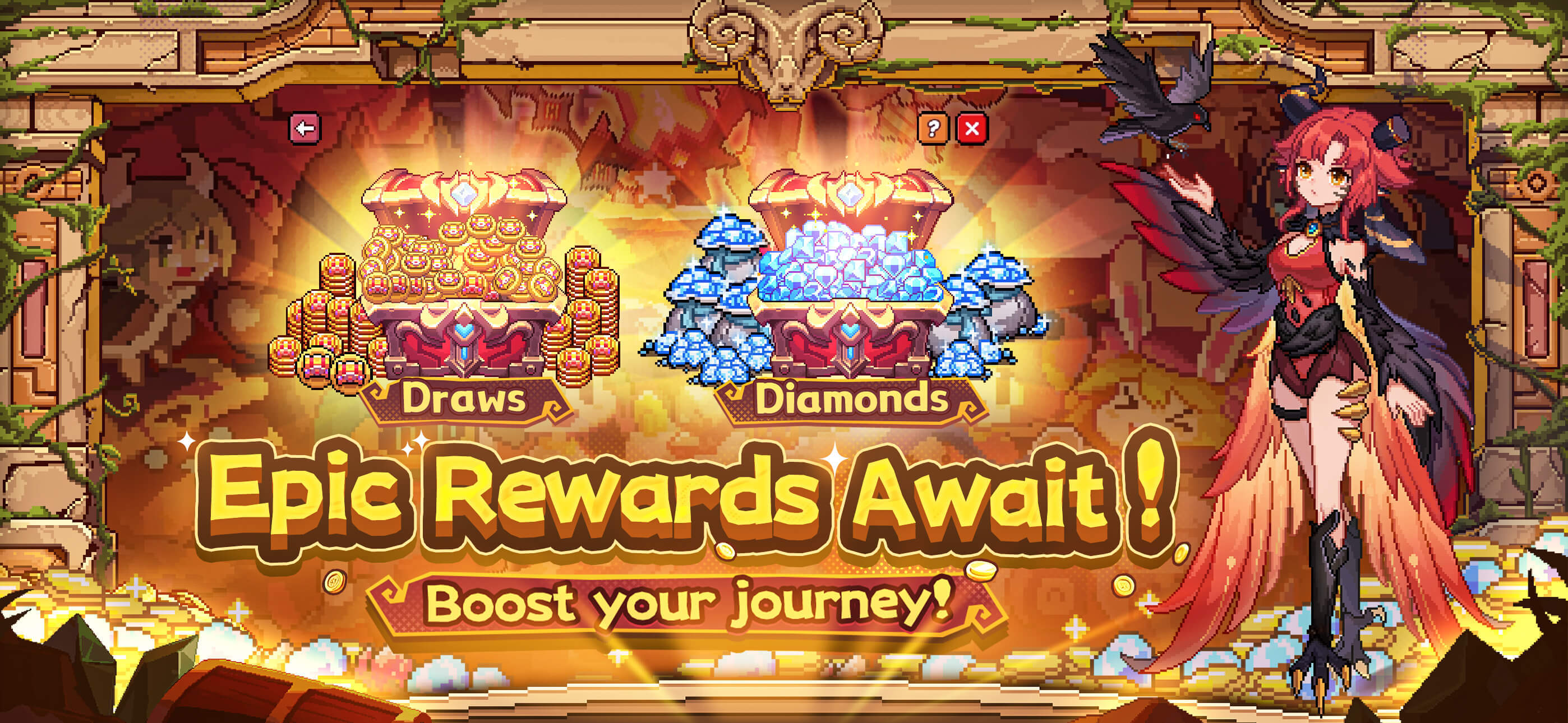 My Heroes: Dungeon Raid Game Screenshot