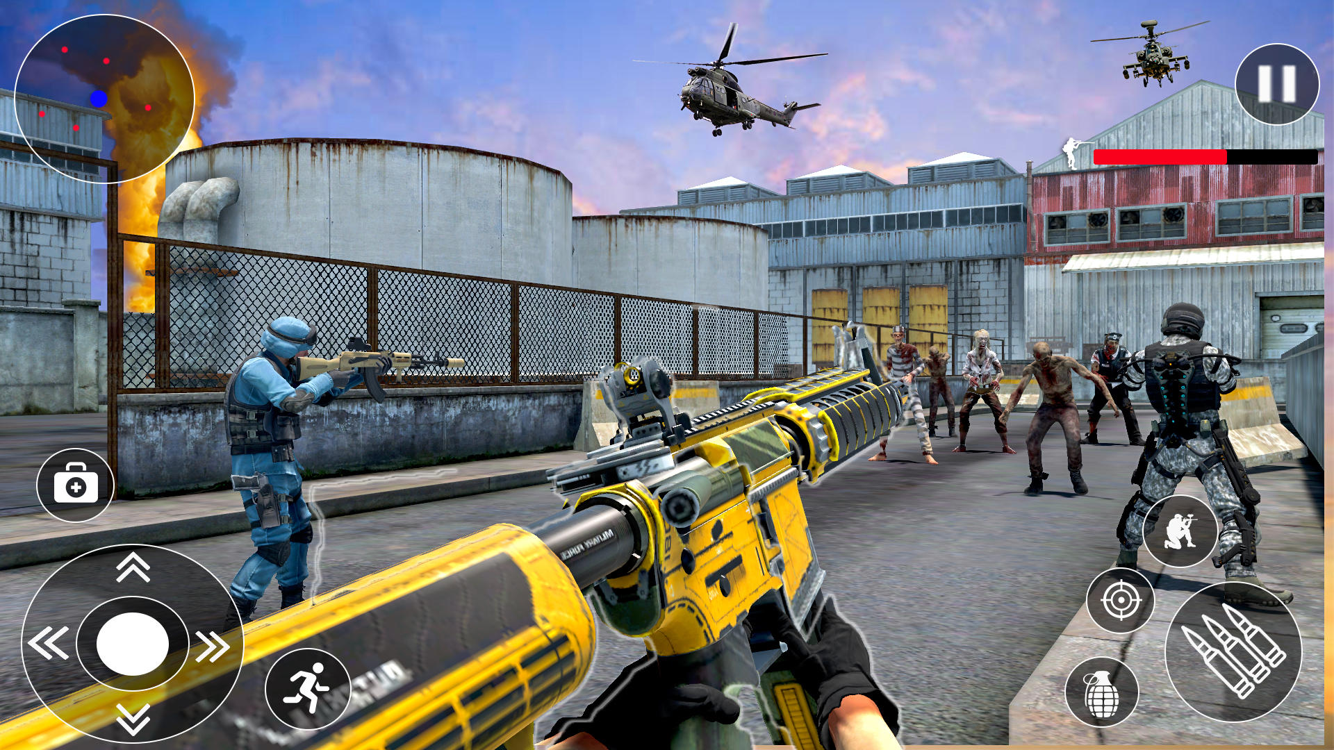 Screenshot of Gun Shooting Game 3D Gun Games
