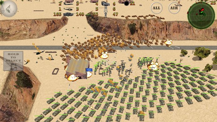 Screenshot 1 of Desert War 3D - Strategy game 