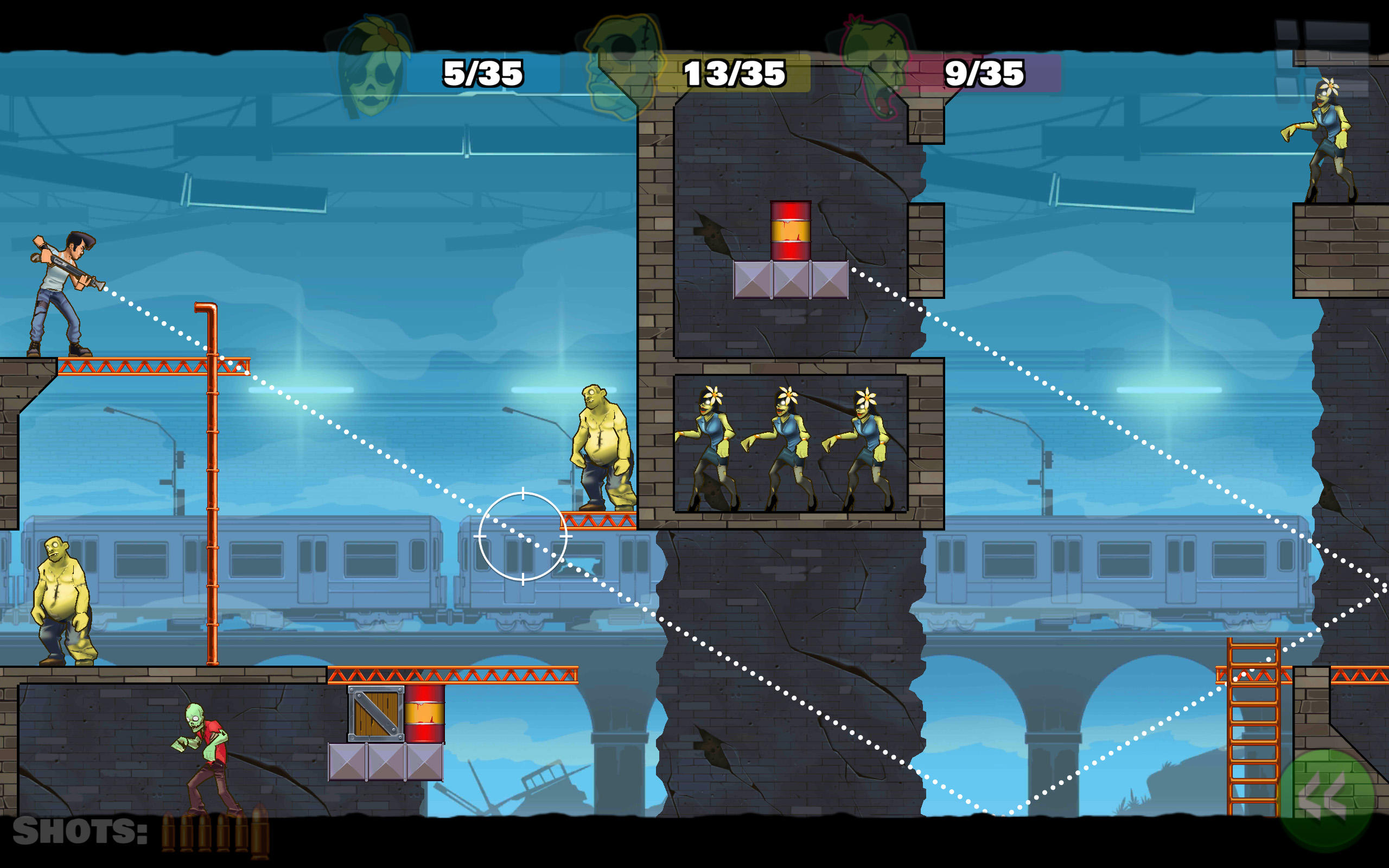 Stupid Zombies 3 ภาพหน้าจอเกม
