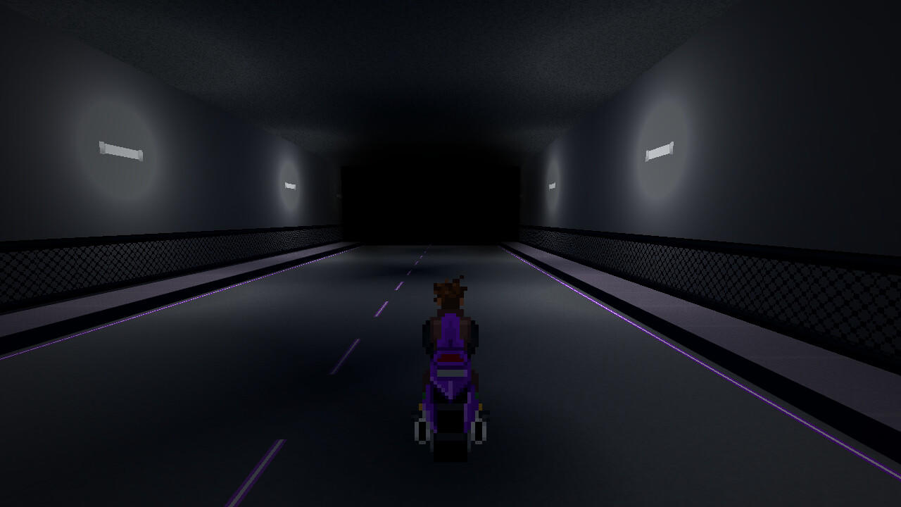 Screenshot of Calmed by the Dark Shin Neon