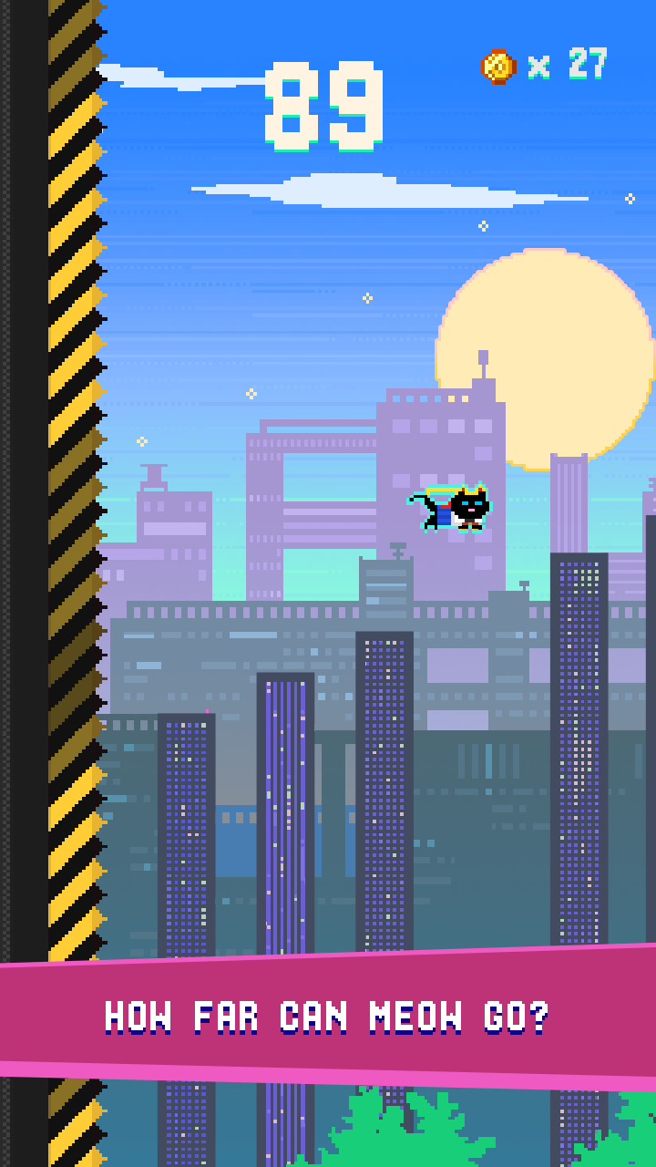 Cat City — Geometry Jump Game Screenshot