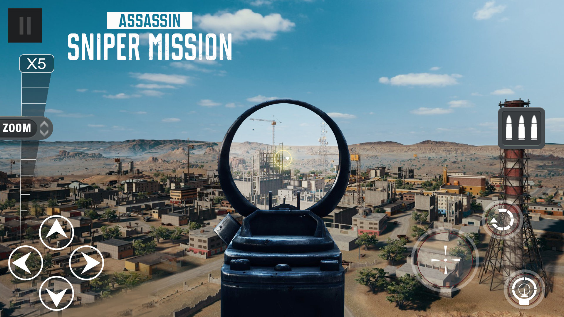 Assassin Sniper Mission screenshot game