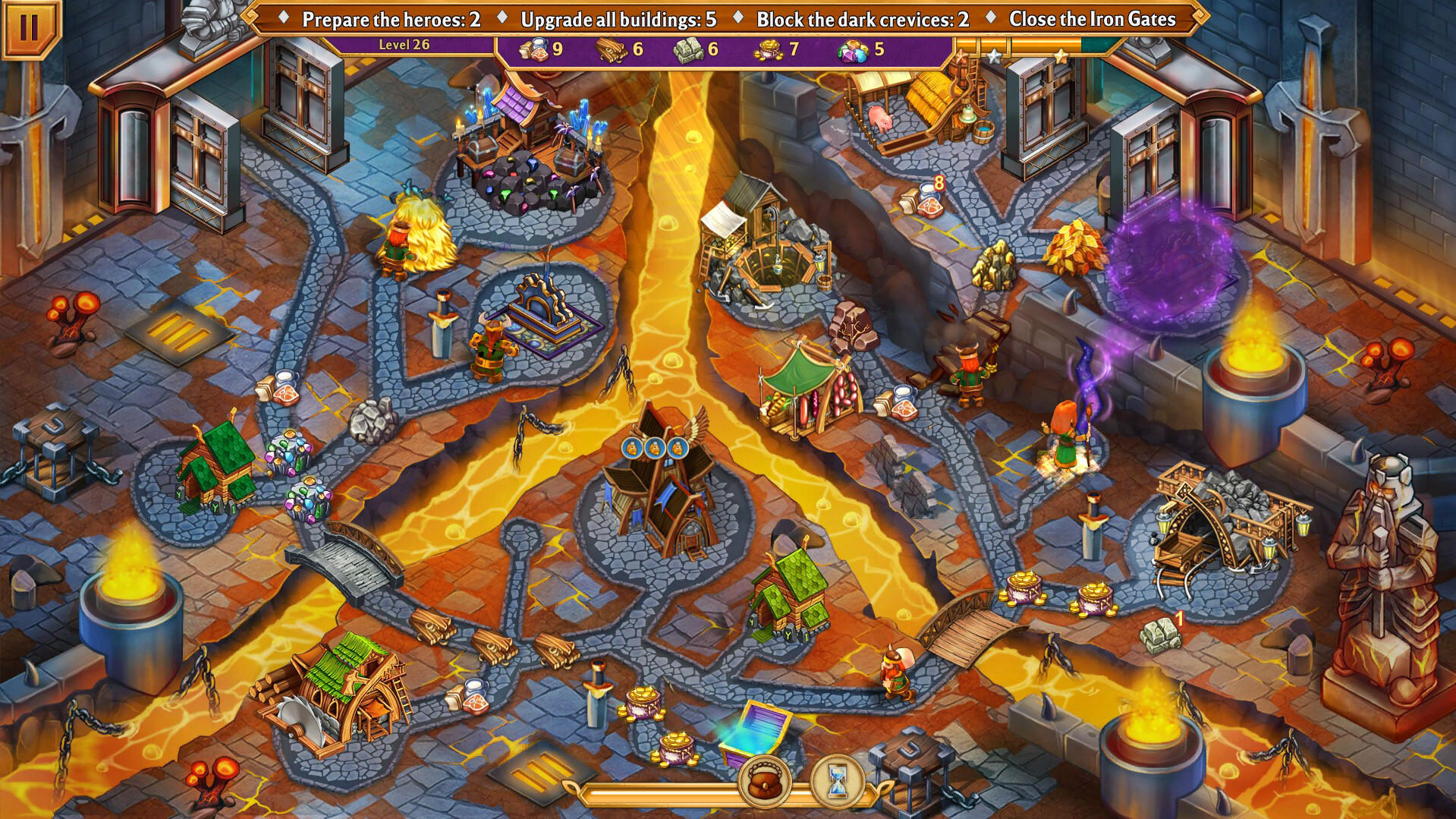 Viking Heroes 4 Game Screenshot