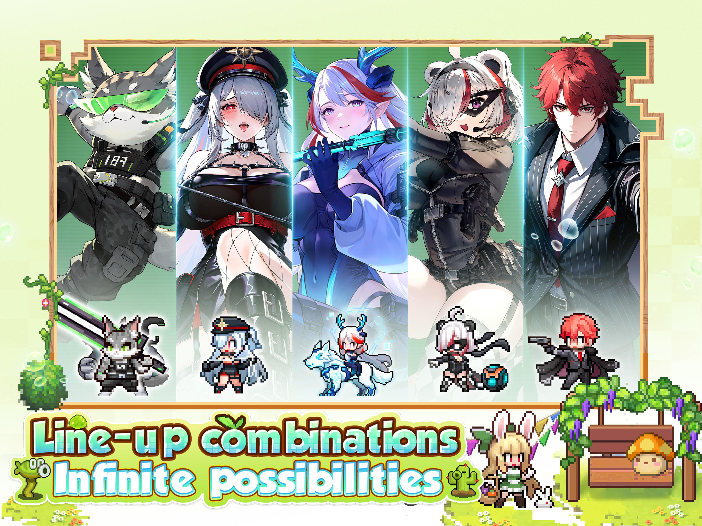 Pixel Heroes: Emond Saga Game Screenshot