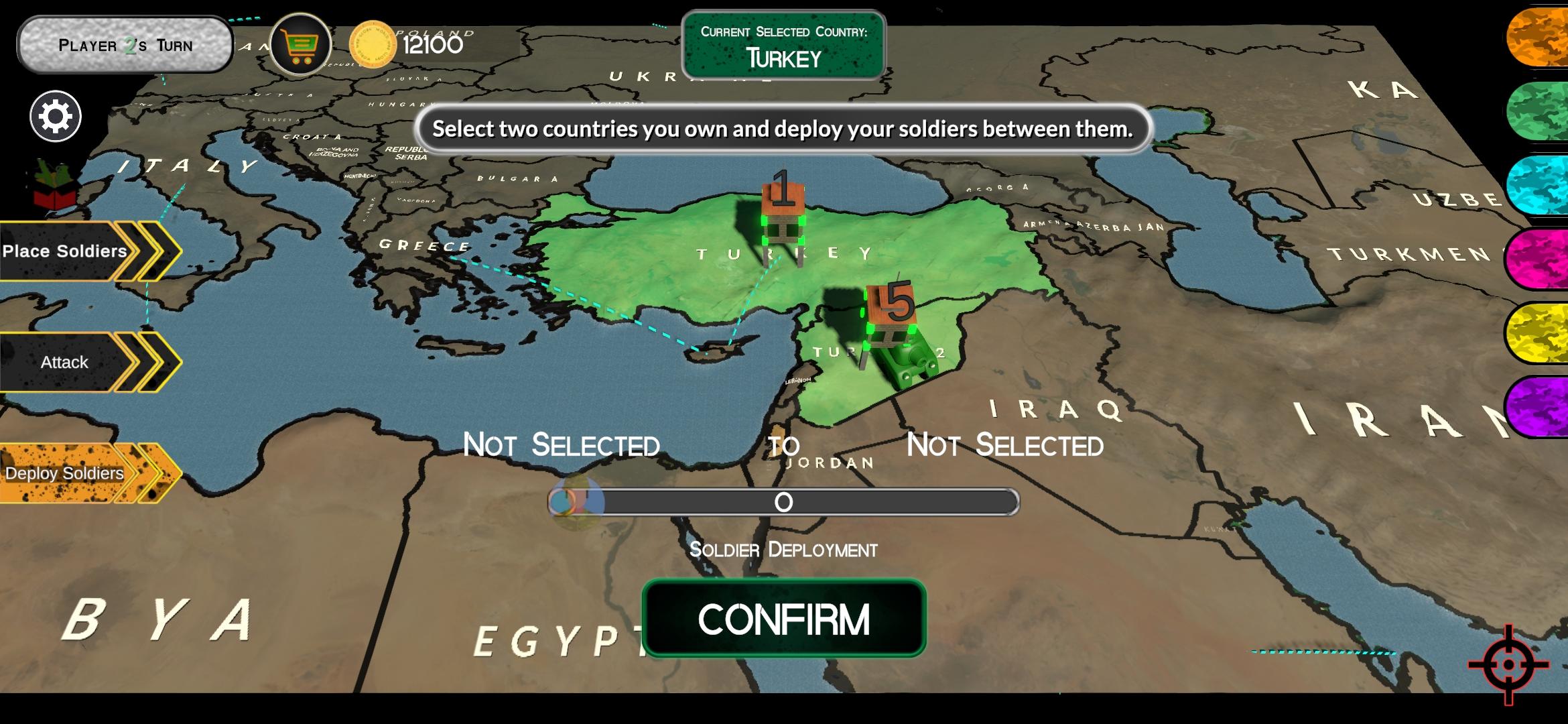 Screenshot of World War Glory - WWG WW2