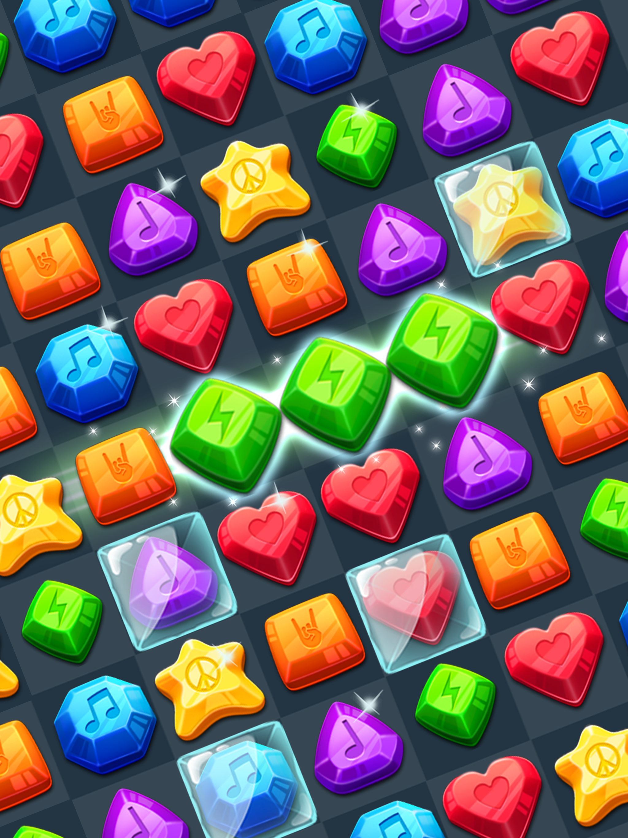 Hard Rock Crush & Pop 遊戲截圖