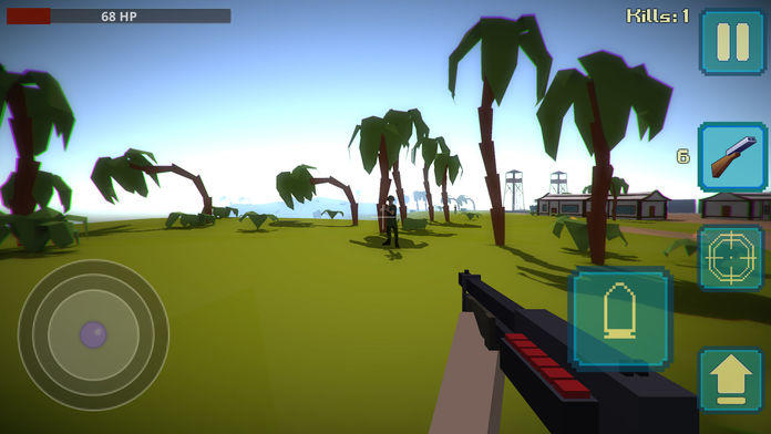 Screenshot 1 of Cube Wars Strike 3D Полная версия 