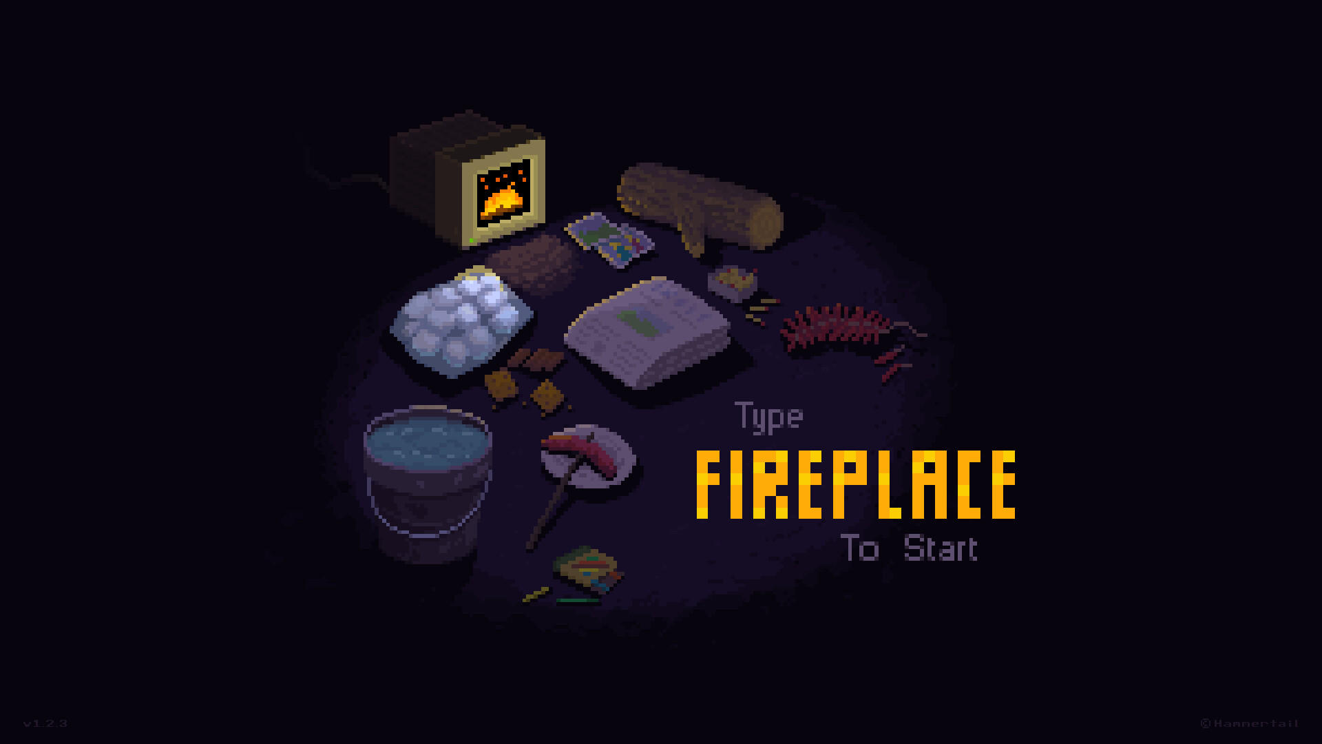 Pixel Fireplace遊戲截圖