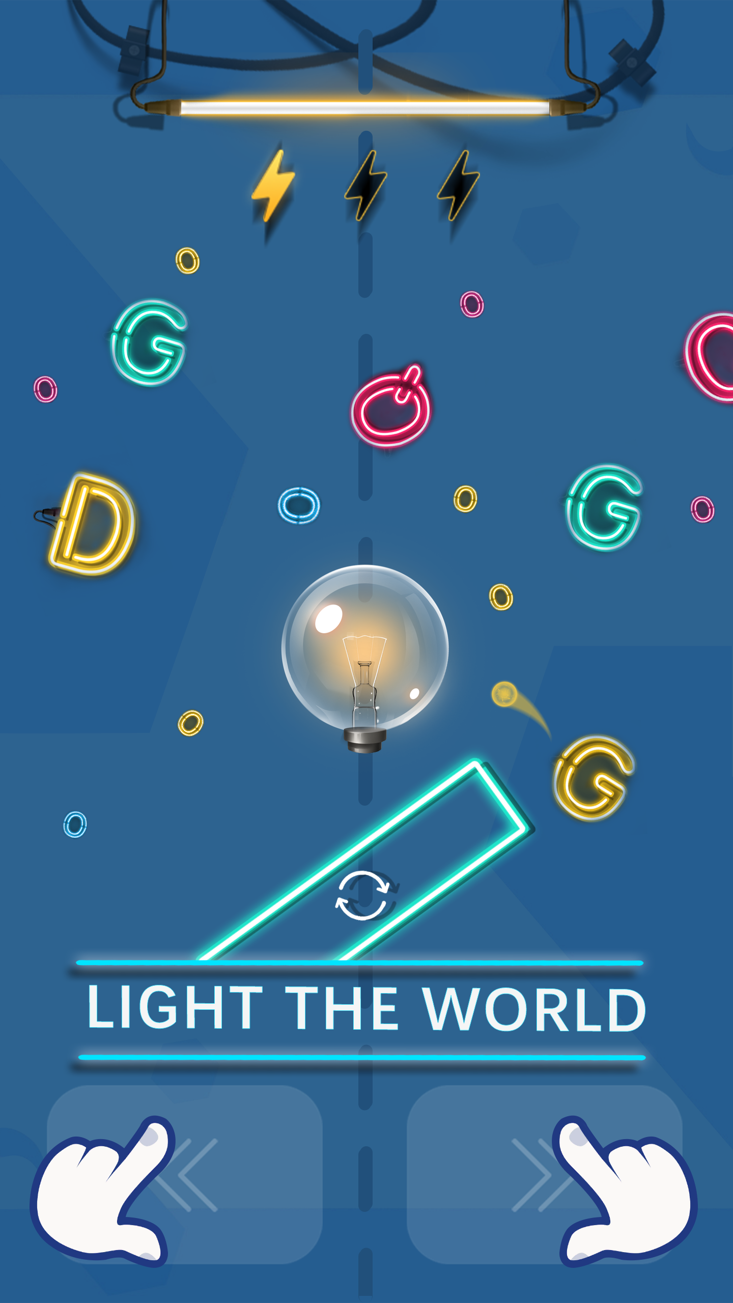 Screenshot of Light Up-light the world